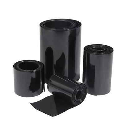 黑色PVC热缩管电池套热缩膜