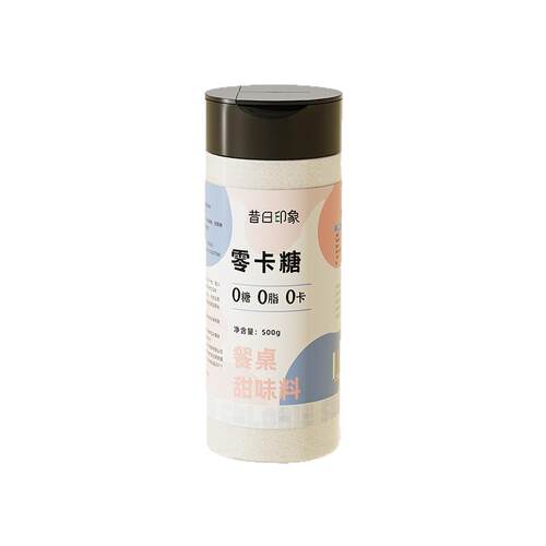昔日印象丨500g赤藓糖醇零卡糖代糖0卡糖甜菊糖优于白糖木糖醇