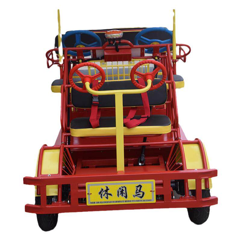观光车自行车休闲马双排双亲子