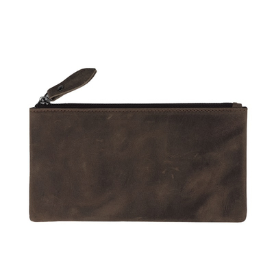 简约复古皮质超薄男士钱包