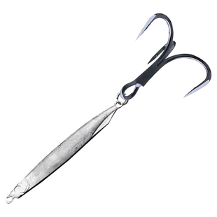 破鳞铁板锚钩专用远投加强双圈配刀锋三本钩海水淡水通用路亚假饵