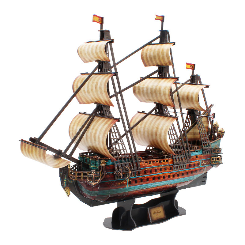 西班牙圣菲利普玩具3d立体拼图