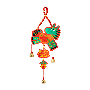 2026新年装饰马年大吉挂件雪弗板挂饰春节过年气氛围客厅布置用品