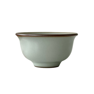 小谦山房汝窑鸿运当头锦鲤杯主人杯茶杯陶瓷单个高端送礼功夫茶具