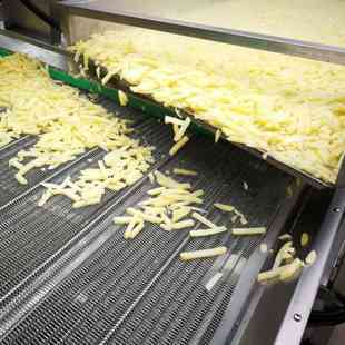 冷冻土豆条生产线 袋装速冻薯条生产线 速冻薯条设备 薯条流水线