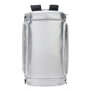 DIESEL迪赛黑色防水双肩可斜跨背包男女大容量电脑旅行包登机背包