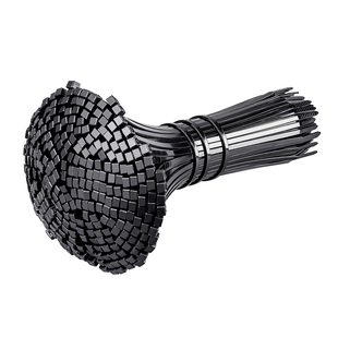 自锁式尼龙扎带4*300mm一拉得固定卡扣捆绑束线带塑料锁扣拉紧器