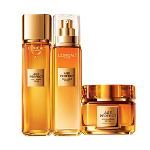 【陈妍希推荐】欧莱雅第四代小蜜罐面霜水乳套装礼盒紧致抗皱抗老