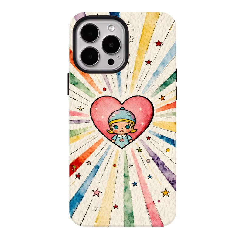 我是主角适用苹果17promax手机壳iphone16pro菲林磁吸支架个性华为P80小米15小众vivo防摔保护壳oppo流行卡通