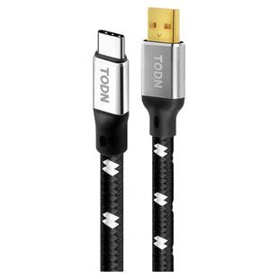 丹麦同顿 USB音频线dac解码线 typec转usb声卡调音台打碟机数据线