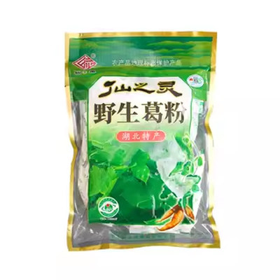 仙之灵葛根粉野生柴葛粉正宗钟祥特产葛粉代餐早餐粉500gx4袋