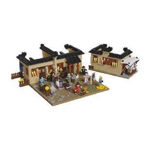 拼奇积木武林外传后院正版联名益智摆件潮玩周边玩具礼物1盒