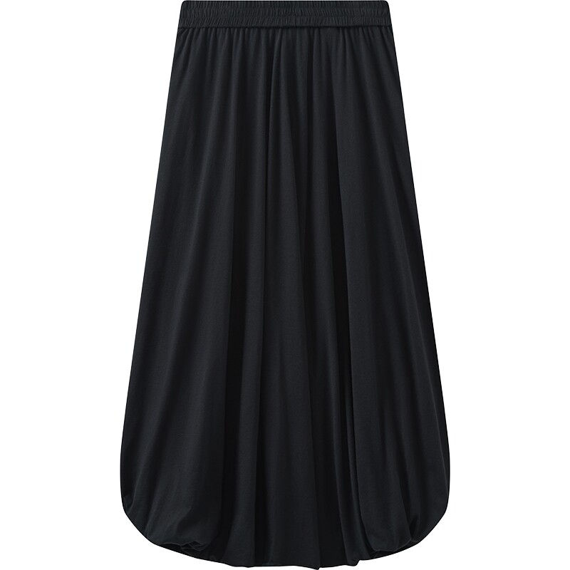 【商场同款】播 bo播26夏新品花苞裙女垂感半身裙BDT2BD2094