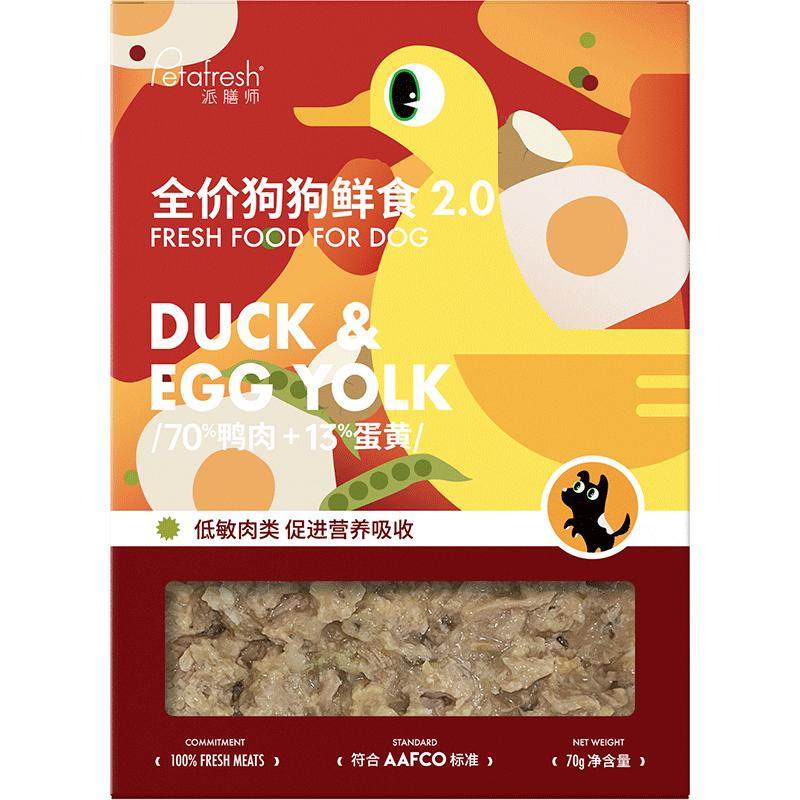 派膳师宠物主食狗狗零食鲜粮鸭肉罐头拌饭湿粮通用犬粮营养膳食