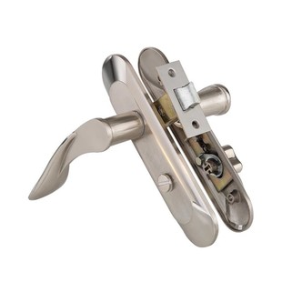 铝合金平开门锁单舌把手锁卫生间门锁厕所门厨房门锁室内门锁芯