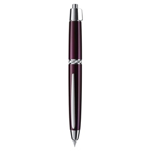 百乐（PILOT）Capless LS静音按动钢笔 18K金尖 镀铑 送礼FCLS-3500RR 刻字定制 亮黑色 F尖 约0.5mm