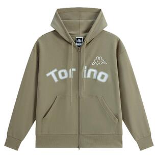 Kappa卡帕背靠背情侣开衫卫衣外套男女2026春季新款美式连帽上衣