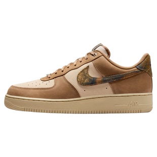 Realtree x Nike Air Force 1 耐克联名款空军一号男女棕色板鞋
