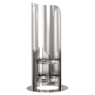 不锈钢燃气热水器排烟管防雨罩外墙出风口壁挂炉风帽遮雨帽定制