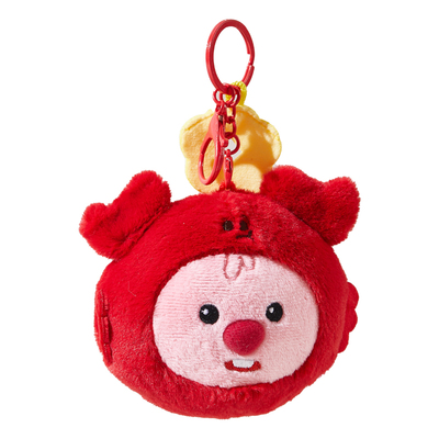 zanmang loopy挂件钥匙扣赞萌露比西红柿小海狸玩偶毛绒挂饰
