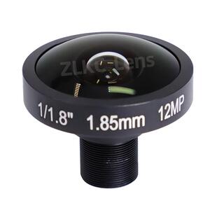全景鱼眼镜头M12口镜头1.85mm运动相机工业镜头广角拍摄固定光圈