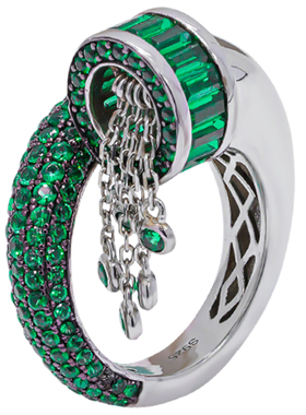 高级感戒指lamuana银戒指轻奢女