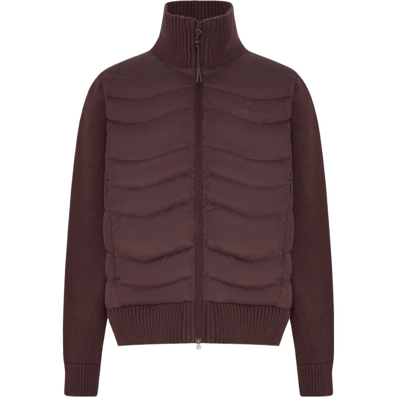 adidas阿迪达斯女子保暖600蓬鸭绒排骨羽绒服运动拼接外套LG5523