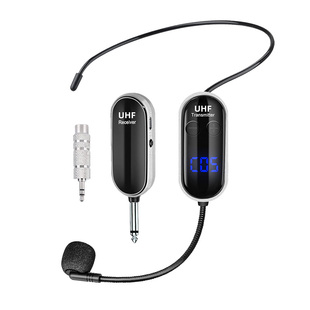 头戴式无线麦克风教师上课小蜜蜂扩音器话筒舞台演出音响通用耳麦