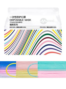 明星同款香港medeis口罩主题系列