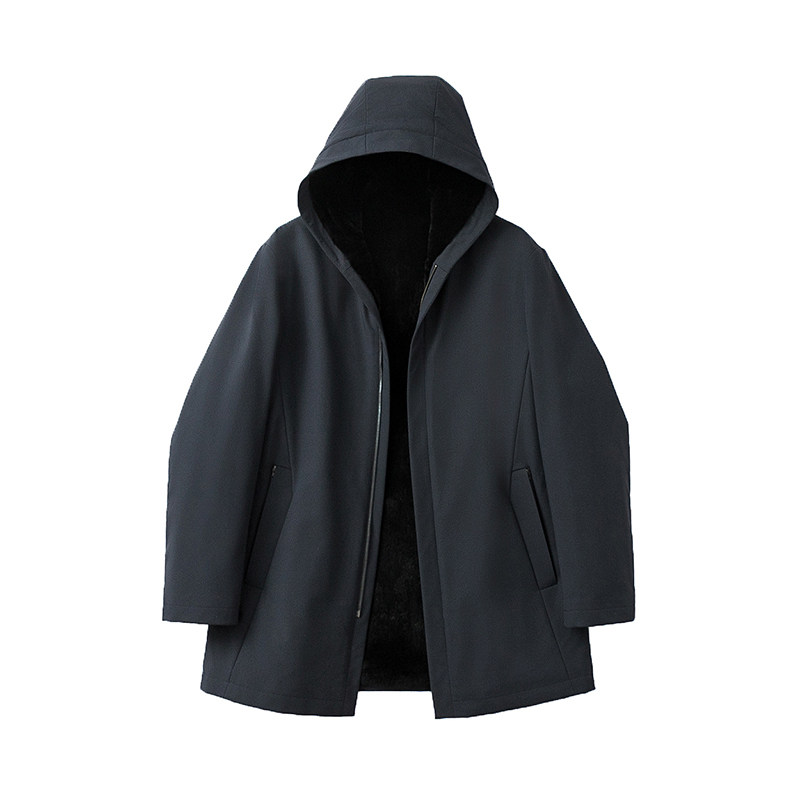 高端皮草尼克服蒙古獭兔毛派克服