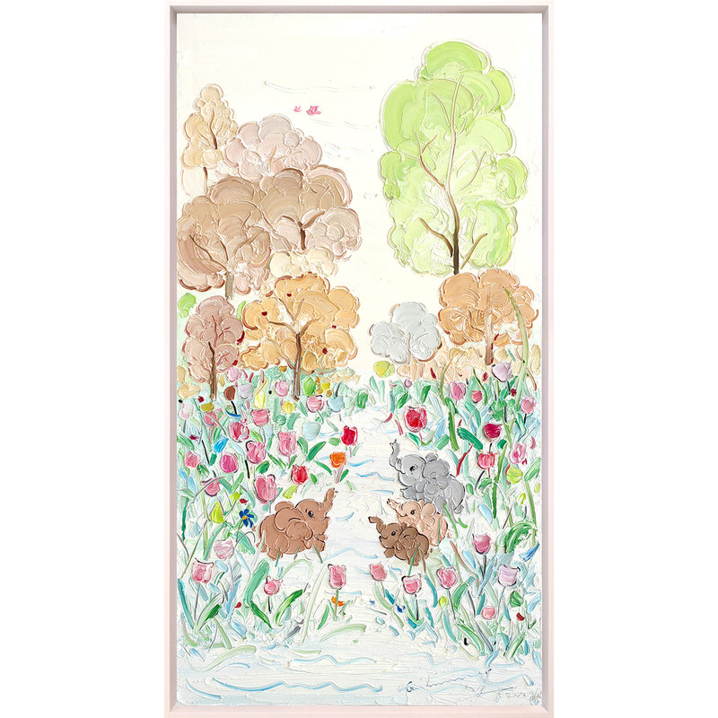 画家志明高级感手绘油画