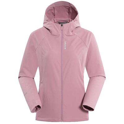 LAFUMA乐飞叶户外CORDURA耐磨软壳衣女登山防泼水夹克外套女上衣