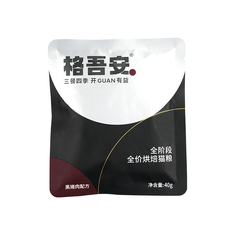 【U先试用】格吾安吾系列营养黑猪肉配方烘焙猫粮尝鲜装40g×1袋