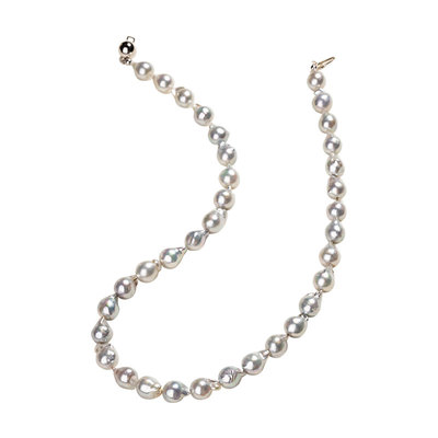 HELAS赫拉巴洛克Akoya串珠项链女