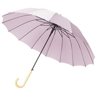 16骨长柄雨伞大号暴雨专用伞男士超大晴雨两用自动直杆伞ins风女