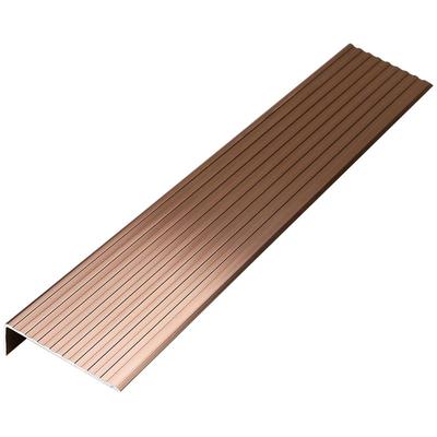 实木高低门槛单边扣斜坡地板压条