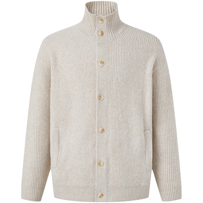 CHINISM赤尘复古休闲开衫毛衣