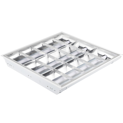 格栅灯600x600办公室三管嵌入式