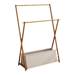 卧室可折叠挂衣架床边晚上放脱下的衣服神器衣帽架落地次净晾脏衣