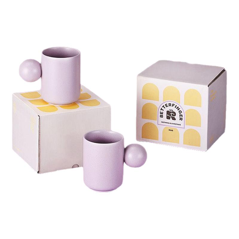 韩国进口陶瓷马克杯子水杯咖啡杯