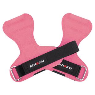 牛皮健身硬拉助力带女护腕单杠引体向上辅助专业拉背护手掌护手腕