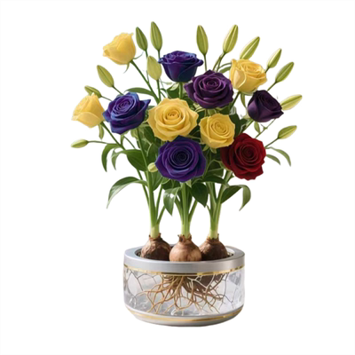 水培土培玫瑰花阳台庭院耐寒耐热