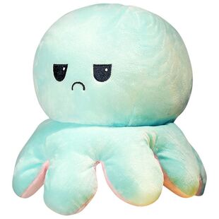 超大章鱼变脸心情小章鱼玩偶公仔双面翻转翻面娃娃圣诞女生节礼物