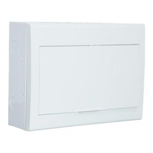 联塑配电箱强电箱家用钢板配电柜开关盒子断路器漏保防尘明装电箱