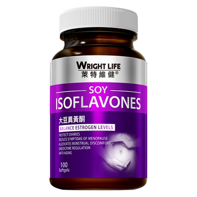 莱特维健大豆异黄酮女士保健品调理保养更年平衡片正品天然雌激素