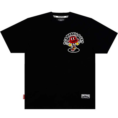 AGA联名locking礼帽印花短袖T恤