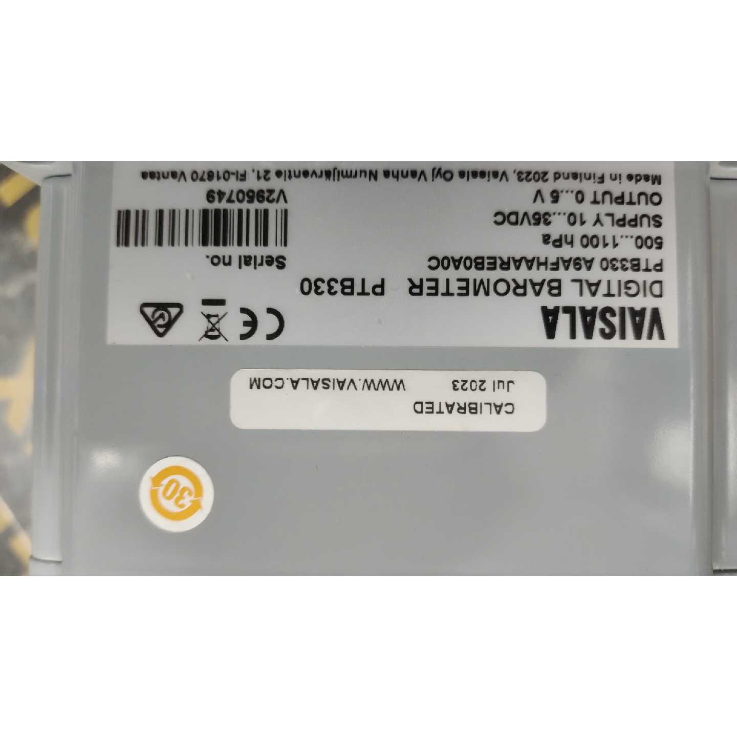 询价-维萨拉VAISALAPTB330数字气压计模块可维修图片