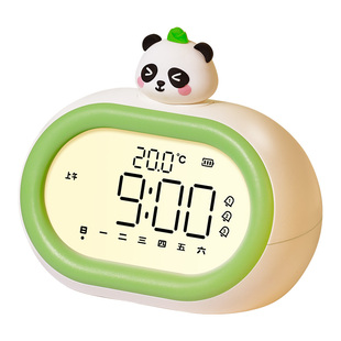 小闹钟专用起床头自律神器儿童男孩女孩充电初中生学生时钟表智能