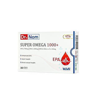 drnom英国进口97%高纯度深海鱼油软胶囊epa中老年人omega3欧米伽