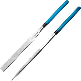 百锐 金刚石锉刀磨刀钢锉刀金属锉什锦锉平板锉3/4/5mm 锉刀套装